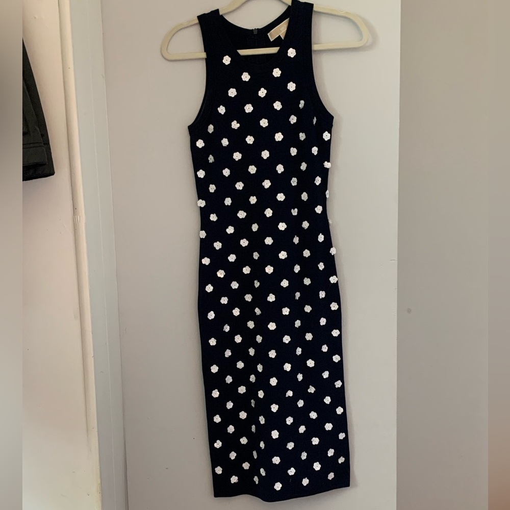 Michael Kors floral embellished dress. Great condition! Size small.